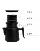 旅行泡茶茶具套裝一壺四杯