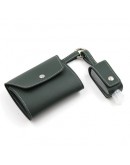 摺疊式皮革口罩收纳包