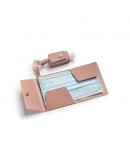 摺疊式皮革口罩收纳包