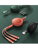 三合一快充數據線充電線