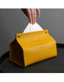 北歐風皮革面紙盒