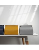 北歐風皮革面紙盒