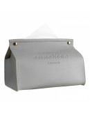 北歐風皮革面紙盒