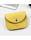 馬卡龍迷你皮革零錢包