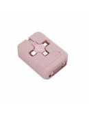 手機支架伸縮三合一數據線-馬卡龍色