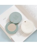 皮革旋轉圓形隨身鏡