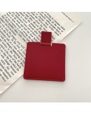 方形皮革隨身鏡