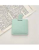 方形皮革隨身鏡