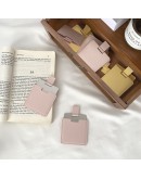 方形皮革隨身鏡