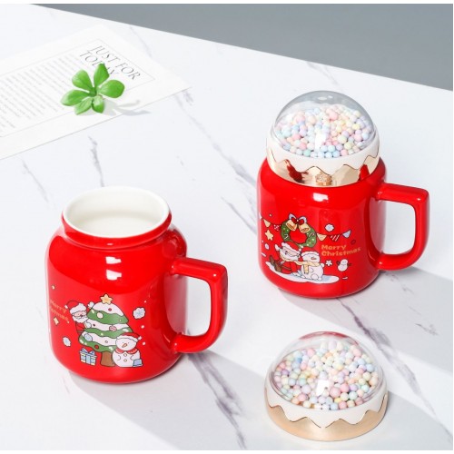 聖誕馬克杯-水晶球