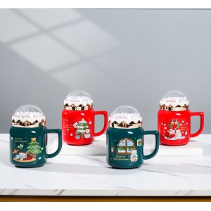聖誕馬克杯-水晶球