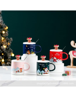 聖誕馬克杯-聖誕馴鹿