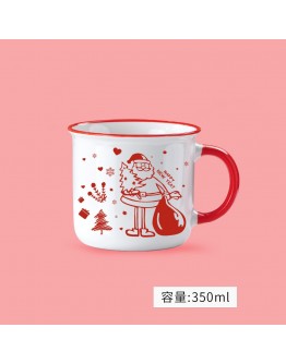 聖誕馬克杯-手繪聖誕