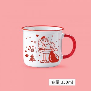 聖誕馬克杯-手繪聖誕