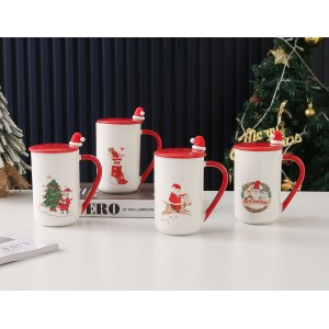 聖誕馬克杯-聖誕帽