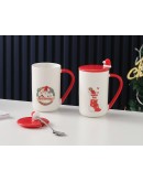 聖誕馬克杯-聖誕帽