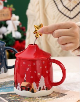 聖誕馬克杯-聖誕星星