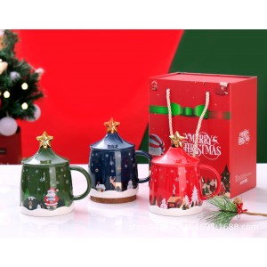 聖誕馬克杯-聖誕星星