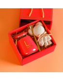 聖誕馬克杯-毛巾熊禮盒