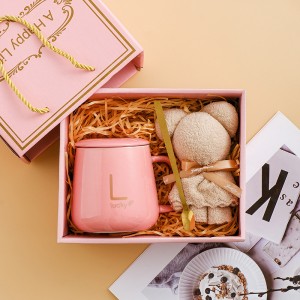 聖誕馬克杯-毛巾熊禮盒